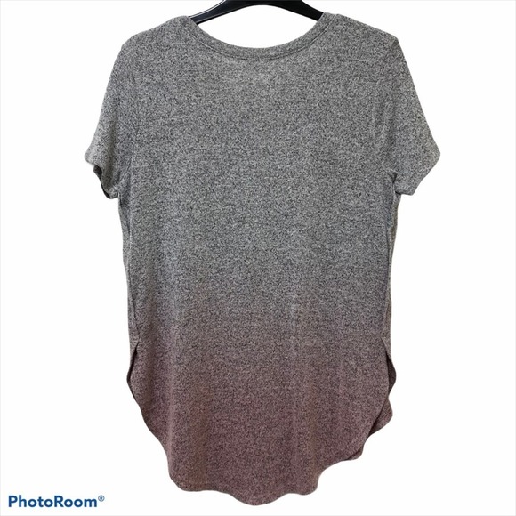Mudd Short Sleeve Ombré Knit Top S - Picture 2 of 5